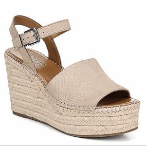 Franco Sarto Takara Wedge Espadrille size 8.5